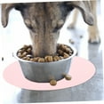 thumbnail image 6 of LULULION 1PC Heat Insulated Round Mat For Dog Bowls Pink Silicone Material, 6 of 6