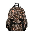 thumbnail image 3 of Red Dog Art Footprint Backpack for School,Cute School Bag,Schoolbag with Adjustable Shoulder Straps & Padded Back,15.25"x11.5"x5.25", 3 of 6