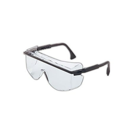 

Uvex S2500C-01 Astro 3001 Safety Glasses Worn Over Prescription Glasses Clear Lens