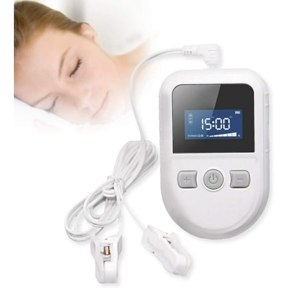 Machine d’aide au sommeil pour l’insomnie, l’anxiété et la dépression Soulagement des maux de tête, Machine de soutien du sommeil rechargeable pour un sommeil rapide