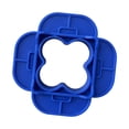 thumbnail image 4 of Herramienta espaciadora de cubierta de 5/32", 3/16", 1/4" y 5/16", práctica y fácil de usar. Herramienta para tablas de cubierta de compuesto tratado a presión. Azul 1 pieza, 4 of 8