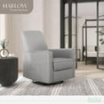 thumbnail image 4 of Evolur Harlow Deluxe Glider, Power Recliner, and Rocker With USB Charging Port, 4 of 6