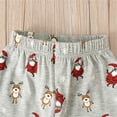 thumbnail image 6 of Youmylove Toddler Kids Baby Boys Girls PJ's Pajamas Christmas Santa Sleepwear T-shirt Pants Outfits Set Child Sleepwear Homewear Pjs, 6 of 8