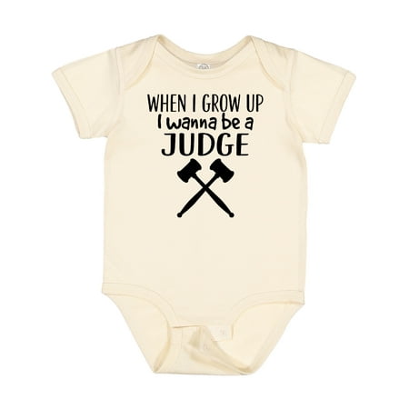 

Inktastic Future Judge Gavel Job Gift Gift Baby Boy or Baby Girl Bodysuit