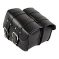 thumbnail image 1 of facefd Universal Motorcycle Wallets Cards Money Large Capacity Saddle Storage Bag Portable Adjustable Side Pack Tool Bags Set 2 Black 1 Pair, 1 of 7