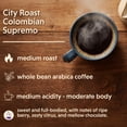 thumbnail image 2 of Coffee Bean Direct City Roast Colombian Supremo, Whole Bean Coffee, Arabica, Medium Roast, 2.5 lb Bag, 2 of 8
