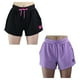 thumbnail image 1 of Short Wilson Talla G Pretina de Licra Dama Paquete 2 Piezas Negro y Lila, 1 of 4