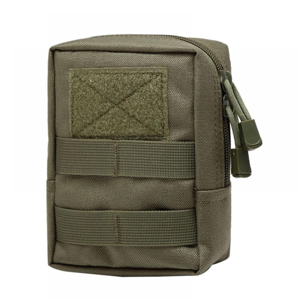 Tactical 600D Outdoor Waist Bag Multitool Molle Pouch Tool Zipper Waist Pack Hungitng Accessory