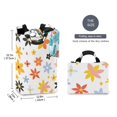 thumbnail image 2 of Yayeee Freestanding Laundry Hamper with Handle Collapsible Large Storage Basket for Clothes, Colorful Retro Floral, 2 of 7