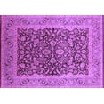 thumbnail image 1 of Ahgly Company Indoor Rectangle Oriental Purple Industrial Area Rugs, 8' x 12', 1 of 4