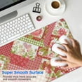 thumbnail image 4 of Long Mouse Pads for Desk,Pioneer Flower Floral Print Pattern Desk Mats on Top Of Desks, Desk Mouse Pad Extra Large with 3mm Non-Slip Base and Stitched Edge for Gaming,Office,Work,Home 31.5"x11.8", 4 of 6