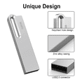 thumbnail image 2 of Memoria USB 128GB BLOOSOM 2.0 Plateada, 2 of 4