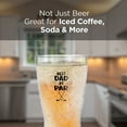 thumbnail image 2 of SoHo Funny Freezer Cup Golfing Gift for Dad, Double Walled Chiller Mug for Iced Cold Drinks - Insulated 14oz Frozen Pint Drinking Glass for Men who Golf "Best Dad by Par" (Gift Boxed), 2 of 10
