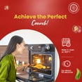 thumbnail image 5 of Bean Bites | Sizzlin Schezwan Lentil Crisp 3.53 oz (100 g) PACK OF 6 | Round Crunchy Crisps | Heat in Oven (up to 60 secs), Plant Based Protein, Vegan Crisps, Healthy Poppadom Snack By Pride of India, 5 of 9