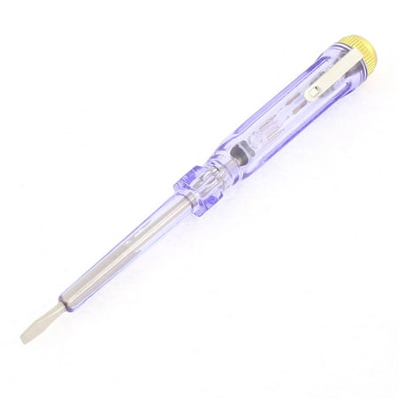 100V-500V Voltage Tester Pen 3mm Width Slotted Bit Electroprobe