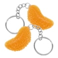 thumbnail image 2 of Abalorio colgante con temática de frutas, llavero de fruta en rodajas único, adorno colgante para bolsa, 2 uds., 2 of 5