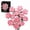 pink roses, variant on 12Pcs Pink Rose Bouquet Building Set Artificial Flower Floral Gothic Home Decor Collection Gifts for Women Christmas