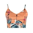 thumbnail image 6 of Babysbule Women Shorts Womens Fashion Leaf And Stripe Printed Sling Short Two-Piece Suit And Pocket, 6 of 9