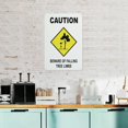 thumbnail image 5 of Caution Beware Of Falling Tree Limbs Sign 12 X 8 Inches Reflective Aluminum Metal Warning Signage With Symbol For Indoor Outdoor Use, 5 of 6