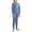 0&Navy1401, variant on Lullu Kids Thermal Underwear Boys Girls Long Sleeve Base Layer Comfy Pajamas, Sizes 1-13