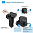 thumbnail image 3 of Car Wireless Bluetooth FM Transmitter MP3 Player USB Car Charger Adapter, 3 of 4