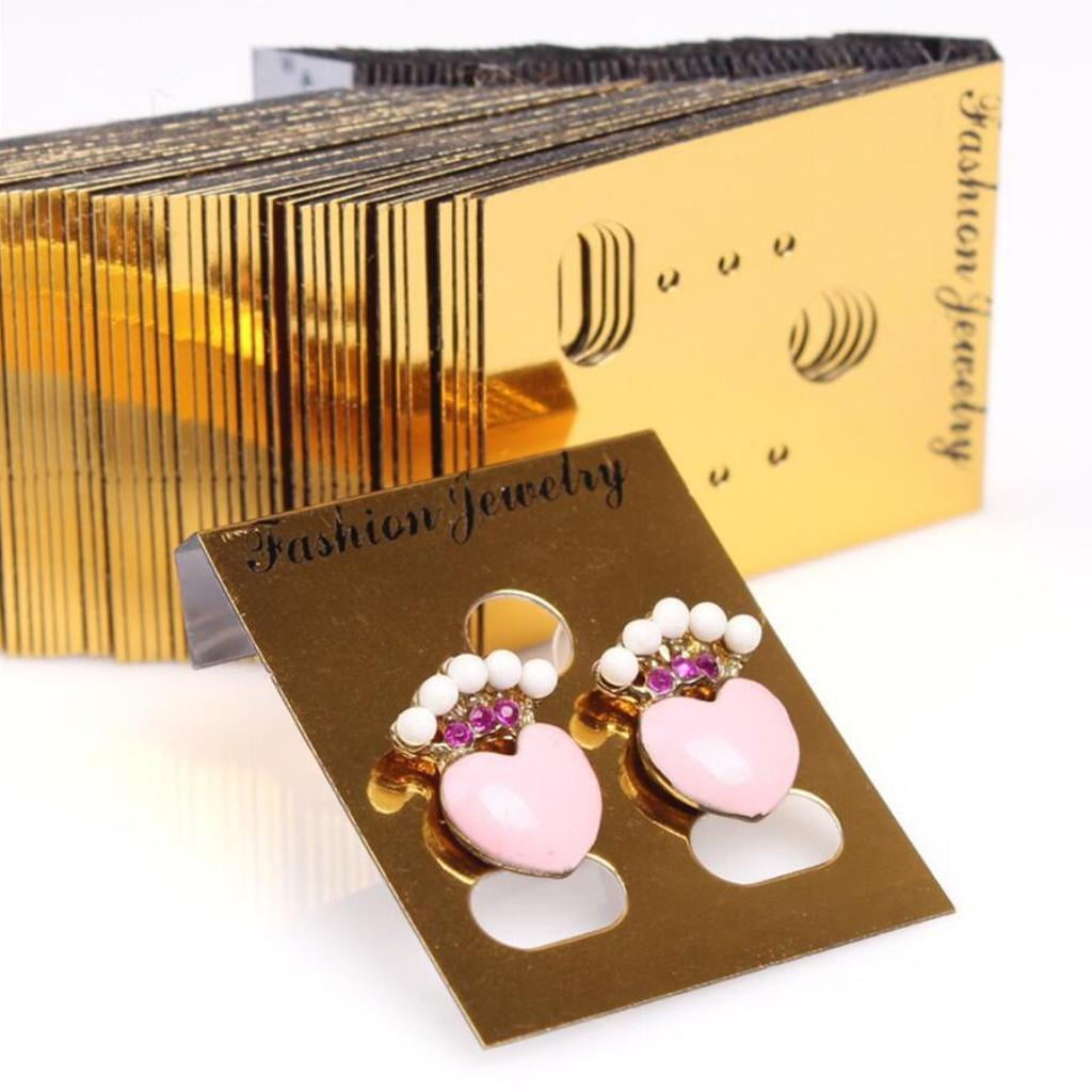 1000x Earring Display Hanging Cards Bulk 1.2x1.5 Jewelry Packaging Displays Card 