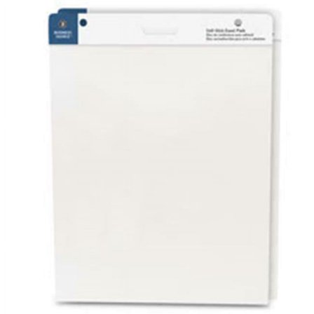 Business Source BSN38592 Self-Stick Easel Pads 25 in. x 30 in. 30 Shts-Pad 4-...