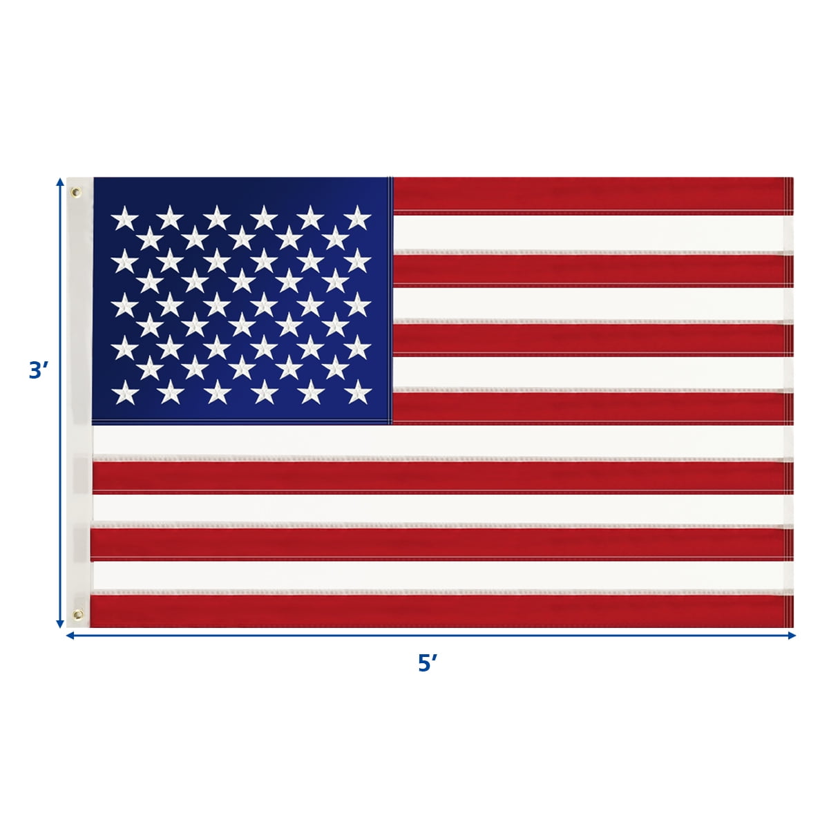 3'x5' FT American Flag 