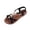 Brown, variant on Wide Width Shoes for Women, Wide Width Sandals for Women, Womens Sandals Dressy Summer: Comfortable Bohemian Flats Elastic Ankle Strap Walking Vacation Shoes 2026 Women Footwear, Black 6