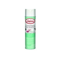 Claire Aerosol Air Freshener and Deodorizer, Fresh Linen, 10 oz Aerosol Spray, 12 Cans