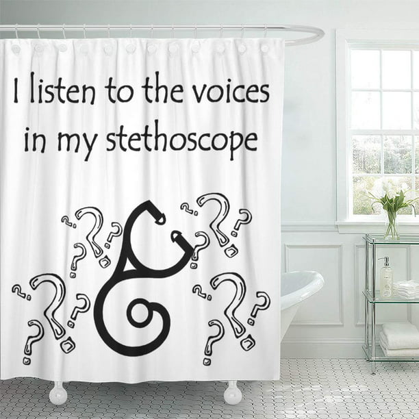 Atabie Physician Funny Doctor Nurse And, Barstool Sports Shower Curtain