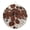Brown, White, Black, variant on Welcome Sign for Front Door,Western Cow Print Round Metal Welcome Front Porch Decoration,Farmhouse Country Cowhide Fur Brown Wall Hanging Sign for Living Room Kitchen Hallway Housewarming Gift 6''
