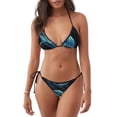 thumbnail image 1 of Balery Ocean Turtle Pijama Estampado Bikini de Dos Piezas para Mujer - Conjunto de Bikini Ajustable Sexy y Cómodo para Playa, 1 of 6