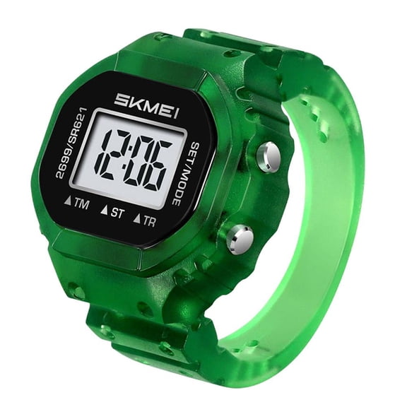 Rings Finger Watches Party Digital Plastic Watches Rings Jewelry Gift