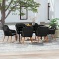 thumbnail image 5 of vidaXL Patio Dining Set Outdoor Dining Set Table and Chair Set for Garden, 5 of 23