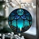 thumbnail image 4 of 2D Circular Christmas Tree Hanging Ornament, Festive Holiday Decor for Home Party, Elegant Round Decorative Accent, Seasonal Celebration Embellishment, Indoor Outdoor Decoration for Xmas, 4 of 5