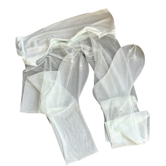 Yokua Fairycore Colored Sheer Pantyhose for Women Ultra Thin Sheer Tights Leggings