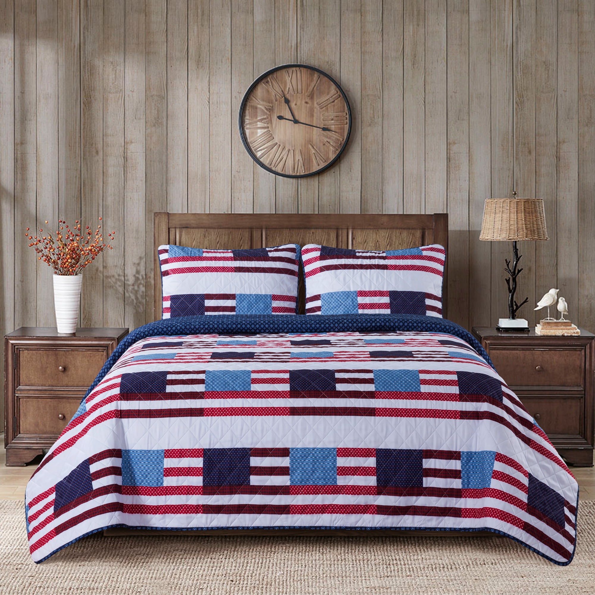 Country Living Teen Senior Novelty, Country Quilts For Twin Beds