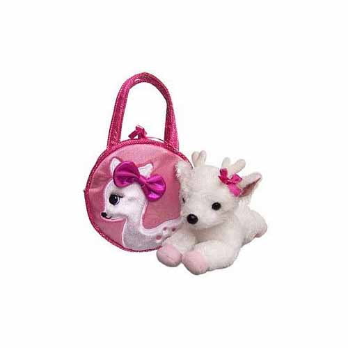 Aurora - Fancy Pals - Pet Carrier - Fanciful Fawn - Pink - 7" - Walmart.com
