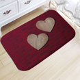thumbnail image 3 of 3D Printed Flannel Bath Mat Runners Non Slip Bathroom Rugs Soft and Washable Long Floor Mats for Living Room Bedroom Kitchen, 3 of 4