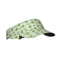 thumbnail image 2 of Gaeub Green Avocado Sun Visor Hats with Empty Top and Adjustable, UV Protection for Golf Tennis Cycling Running, 2 of 8