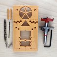 thumbnail image 3 of Labymos 95-105 Degree Multifunctional Hinge Punch Hole Locator Punching Formwork Installation 35MM Cupboard Hinges Auxiliary, 3 of 5