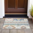 thumbnail image 6 of Addison Rugs Chantille Indoor/Outdoor Transitional Aztec Ivory Washable Rectangle Rug, 1'8" x 2'6", 6 of 6