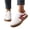 Red, variant on Willtoo Women Classic Retro Gum Sole Fashion Sneakers Casual Tennis Skate Shoe Genuine Faux Leather Walking Footwear