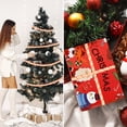 thumbnail image 5 of 2 Rolls 20 Yards 1 Inch Red and Gold Ribbon Polka Dots Single Face Ribbon Polyester Printed Christmas Satin Ribbons Bulk with Spool, 5 of 5