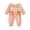 Pink, variant on Baby Girl Cute Long Sleeve Pumpkin Romper Jumpsuit Top Infant Newborn Halloween Outfit(Pink,3-6 Months)