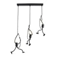 thumbnail image 1 of Lámpara colgante de hierro para hombre, lámpara de dormitorio para niños, de noche, sala de estar Rectángulo Sunnimix Lámpara colgante interior, 1 of 8