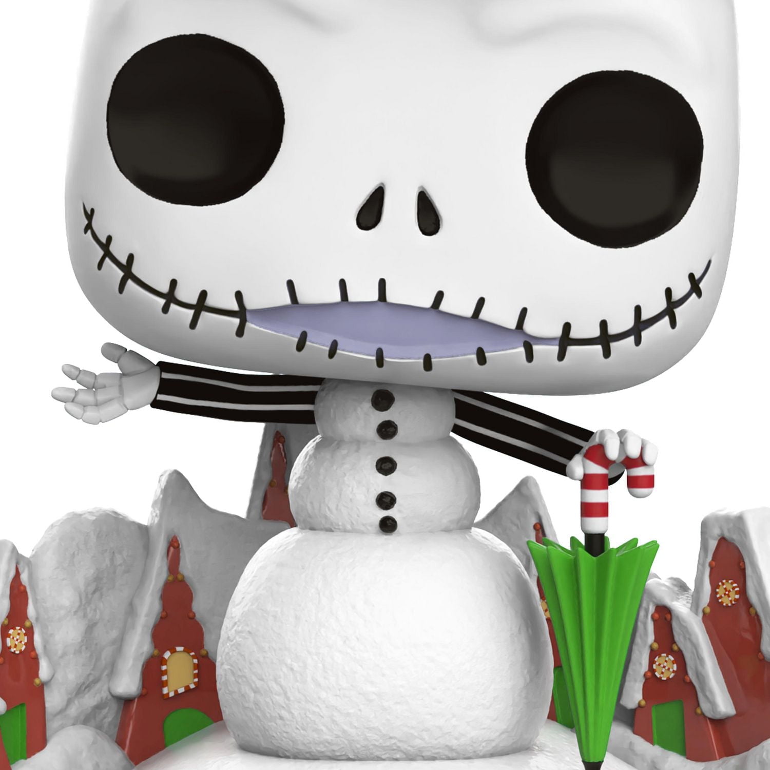 Décoration Hallmark (Jack Skellington en bonhomme de neige, L'Étrange Noël de monsieur Jack de Tim Burton de Disney)