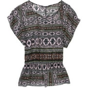 Susie Rose Juniors Plus Dolman Sleeve To