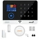 thumbnail image 1 of Kit Alarma WiFi Clicklife Negro Compatible con Google y Alexa para Casa y Negocio, 1 of 9